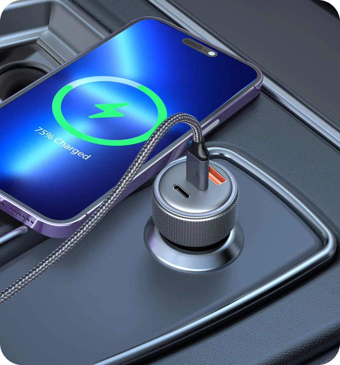 120W Multi-Flash Car Charger — image 4