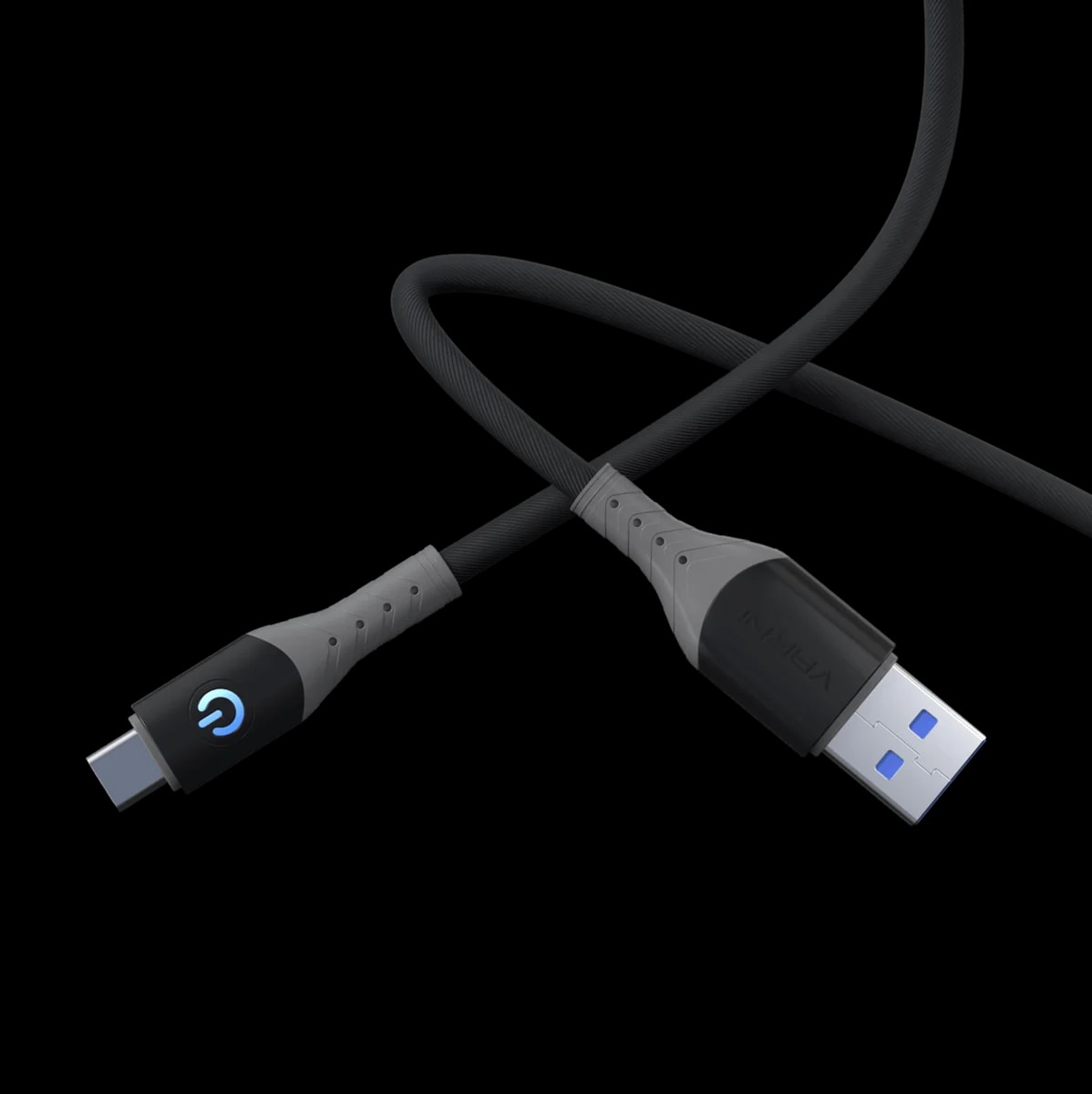 Glow Data Cable (65W, Braided Wire) — image 1 of 4